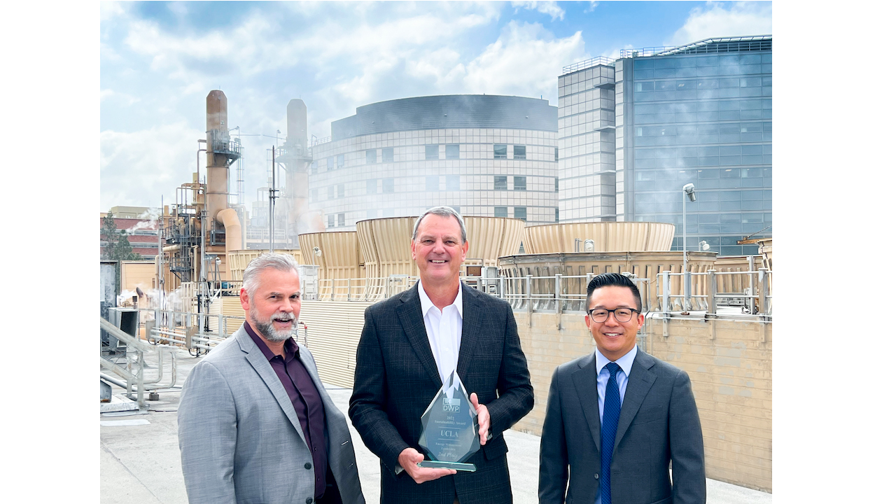 UCLA Recognized for Energy Management Leadership Facilities